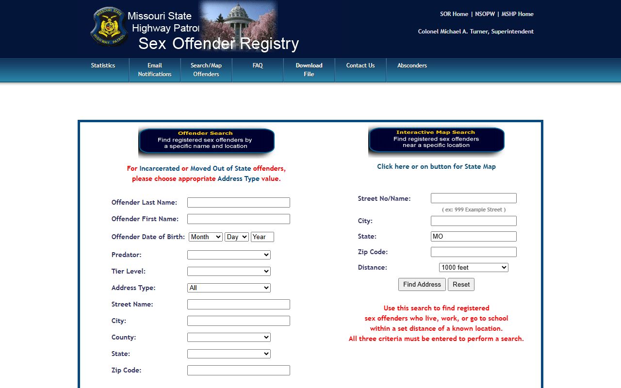 Dunklin County criminal court records Missouri registry search source